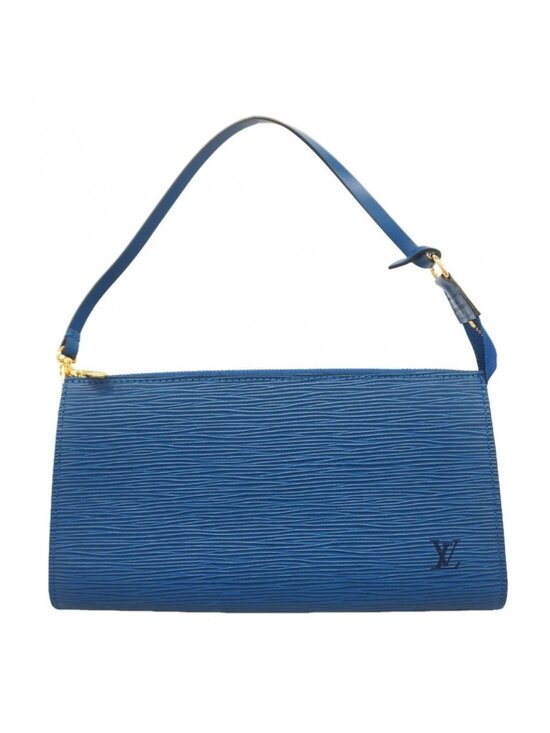 Louis Vuitton Handbags - Louis Vuitton Pouch Epi Pochette Toledo Blue